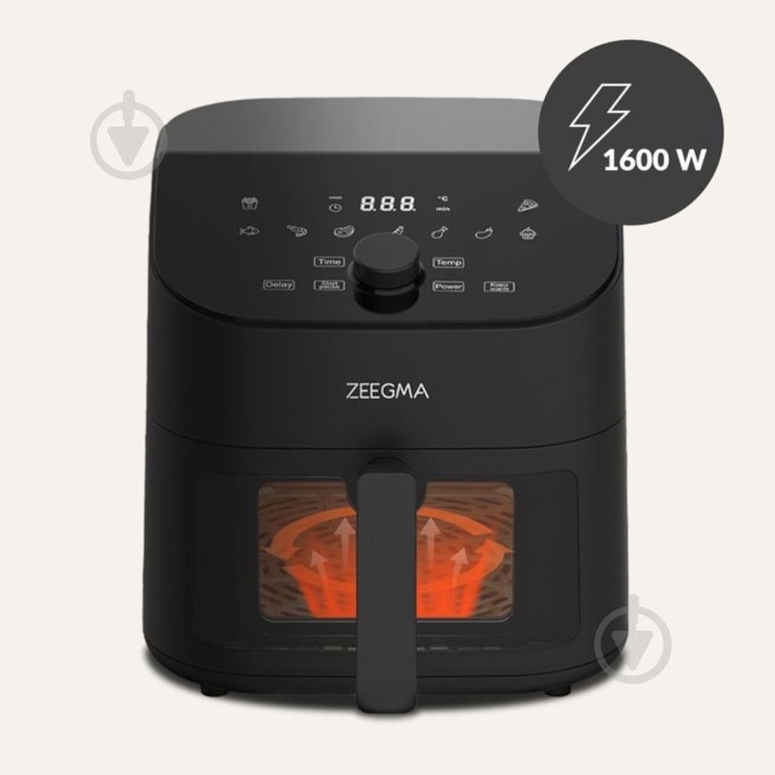 Мультипечь-скороварка Zeegma KNAPPER CHEF BLACK - фото 1