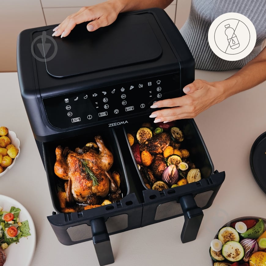 Мультипечь Zeegma KNAPPER DUAL BLACK - фото 2