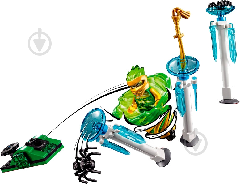 Конструктор LEGO Ninjago Удар спин-джитсу - Ллойд 70681 - фото 3