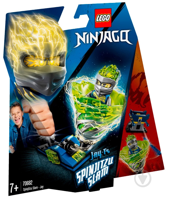 Конструктор LEGO Ninjago Удар спін-джитсу – Джей 70682 - фото 1