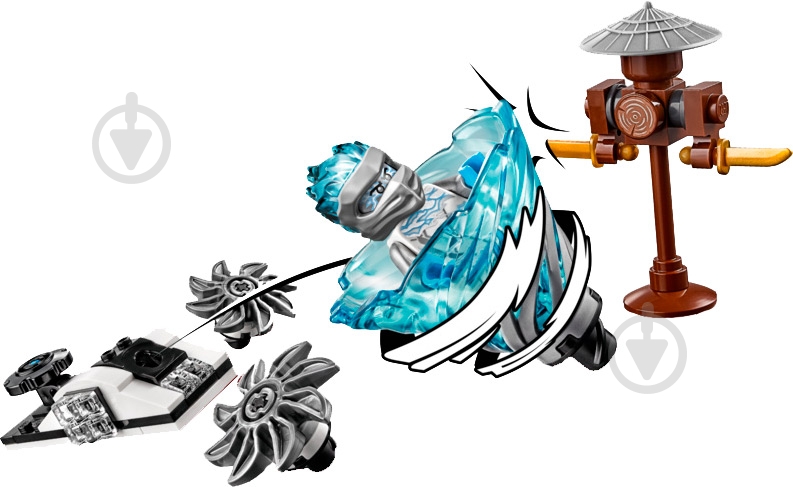 Конструктор LEGO Ninjago Удар спин-джитсу – Зейн 70683 - фото 8