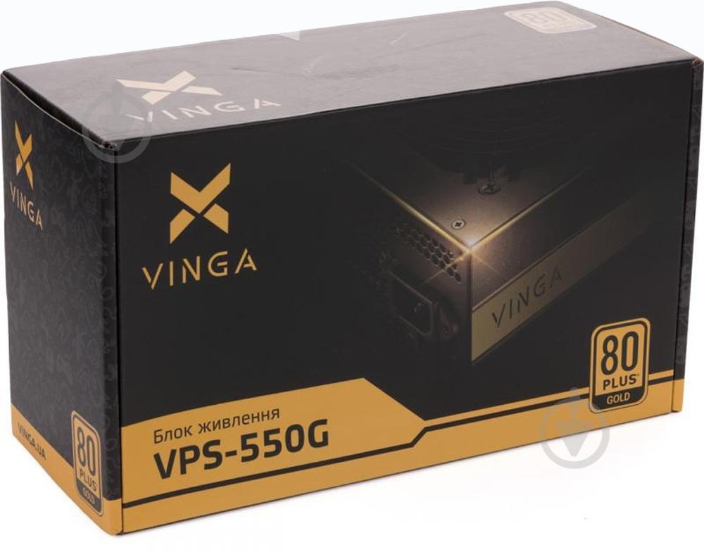 Блок питания Vinga VPS-550G 550 Вт - фото 1 Блок питания Vinga VPS-550G 550 Вт - фото 1