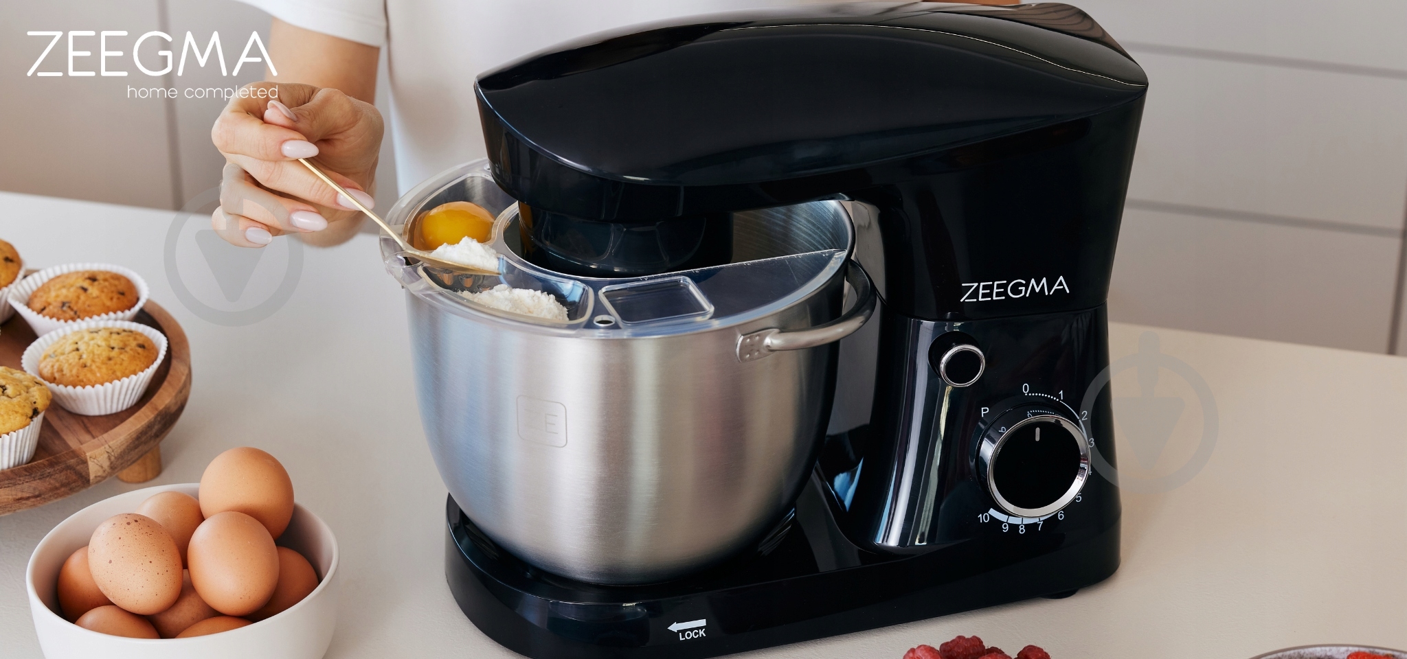 Кухонная машина Zeegma EASY BLACK - фото 4 Кухонная машина Zeegma EASY BLACK - фото 4