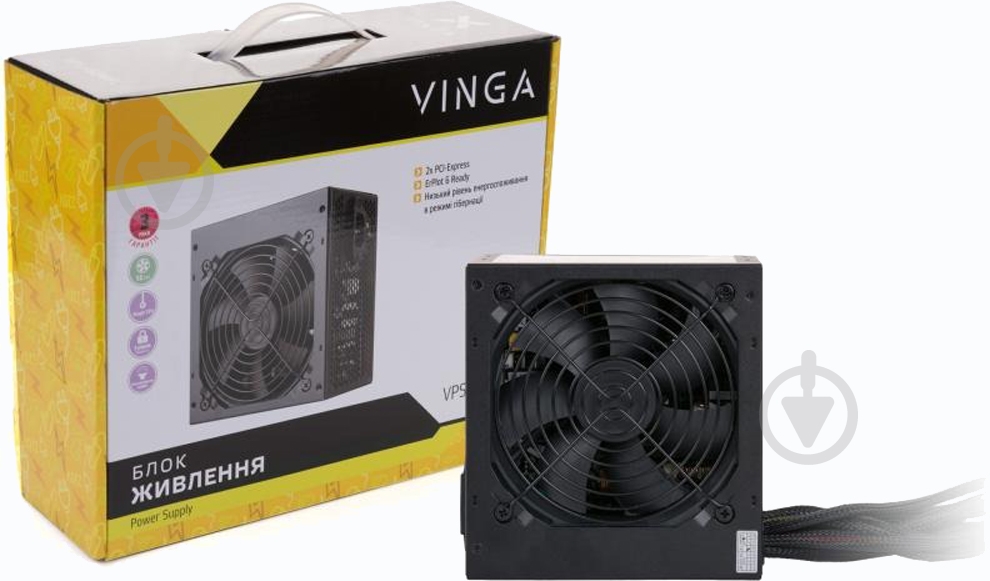 Блок питания Vinga VPS-450APFC 450 Вт - фото 1