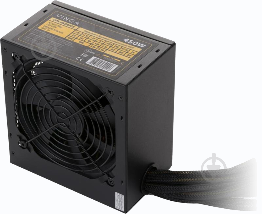 Блок питания Vinga VPS-450APFC 450 Вт - фото 6