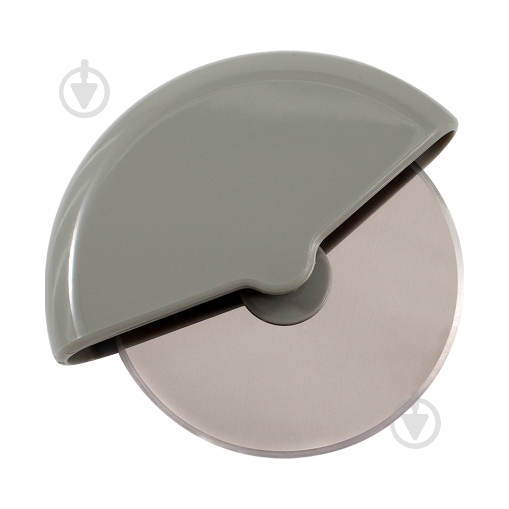 Ніж для піци Arino 10х8,5 см сірий 68803 - фото 1 Ніж для піци Arino 10х8,5 см сірий 68803 - фото 1