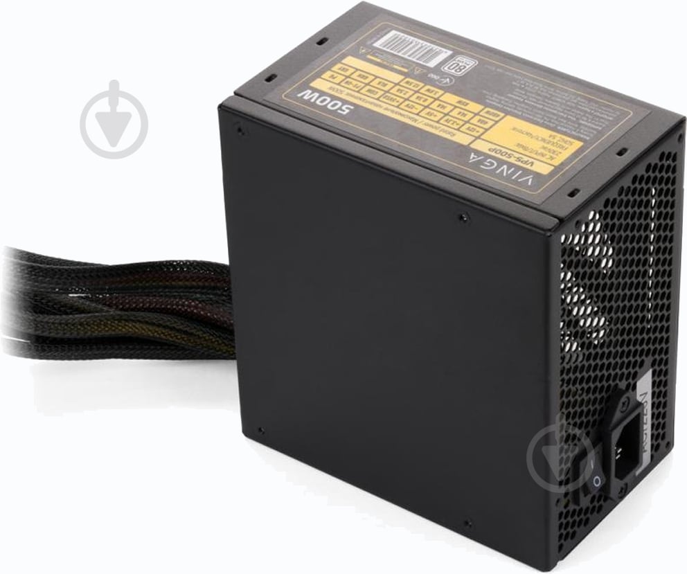 Блок питания Vinga VPS-500P 500 Вт - фото 3 Блок питания Vinga VPS-500P 500 Вт - фото 3