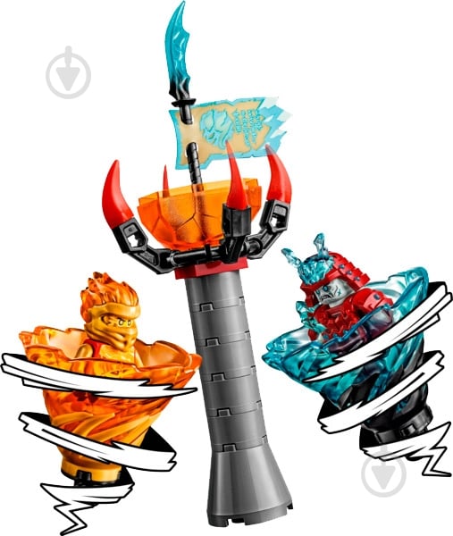 Конструктор LEGO Ninjago Удар спин-джитсу – Кай против Самурая 70684 - фото 8