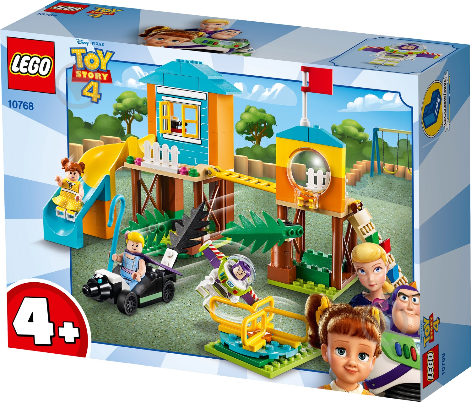 ᐉ Конструктор LEGO Toy Story 4 Приключение на площадке Базза и Бо
