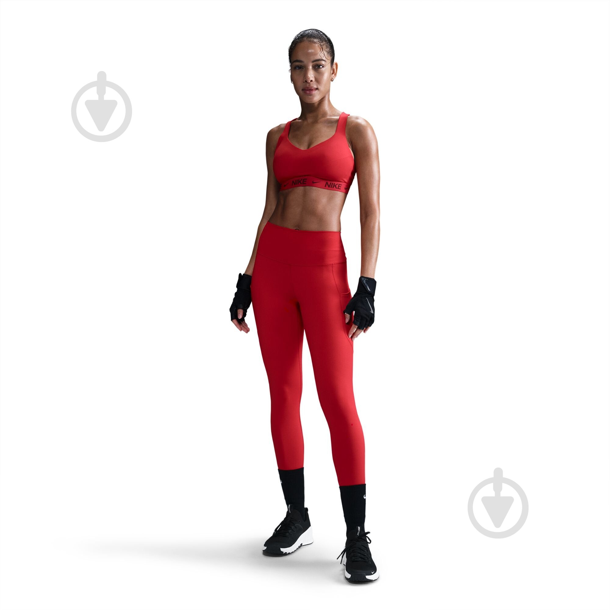 Бра Nike W NK DF INDY HGH SPT BRA FD1068-657 р.XL красный - фото 2 Бра Nike W NK DF INDY HGH SPT BRA FD1068-657 р.XL красный - фото 2