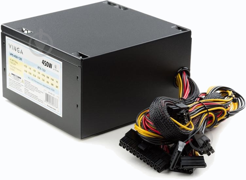 Блок питания Vinga VPS-450-120 450 Вт - фото 5 Блок питания Vinga VPS-450-120 450 Вт - фото 5