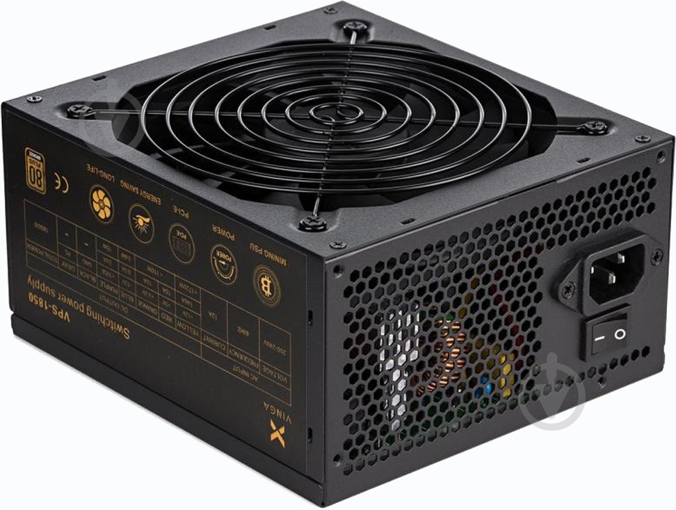 Блок питания Vinga VPS-1850 Mining edition 1850 Вт - фото 1