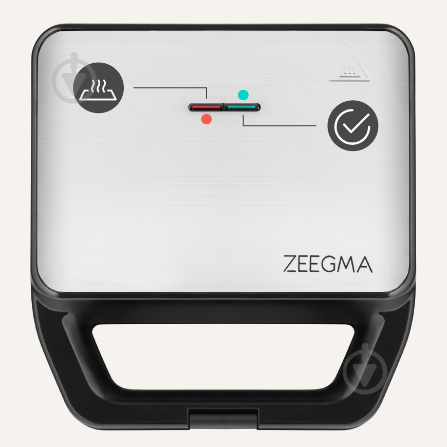 Бутербродниця Zeegma ROTEE CHEF MULTI SILVER - фото 1