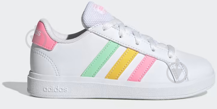Кроссовки детские демисезонные Adidas HP8910 р.38 белые - фото 1
