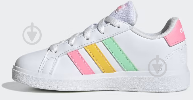 Кроссовки детские демисезонные Adidas HP8910 р.38 белые - фото 2