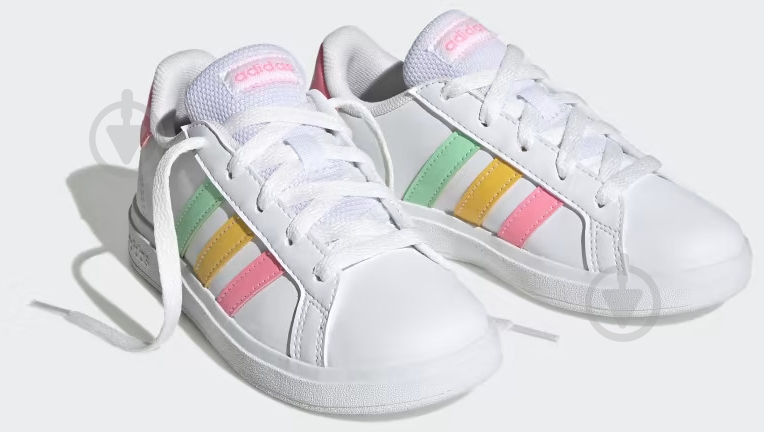 Кроссовки детские демисезонные Adidas HP8910 р.38 белые - фото 3