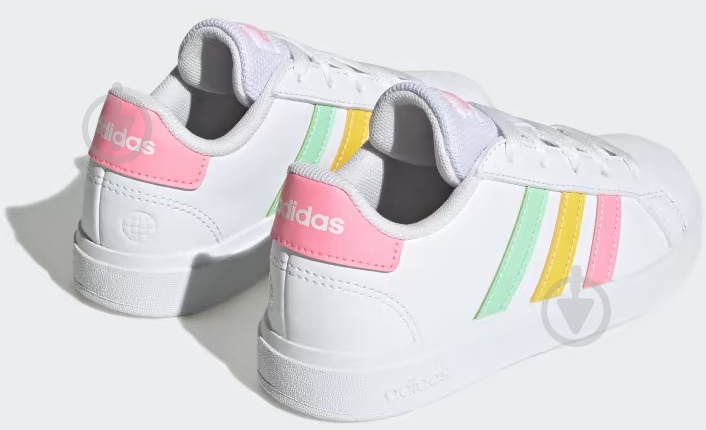 Кроссовки детские демисезонные Adidas HP8910 р.38 белые - фото 4