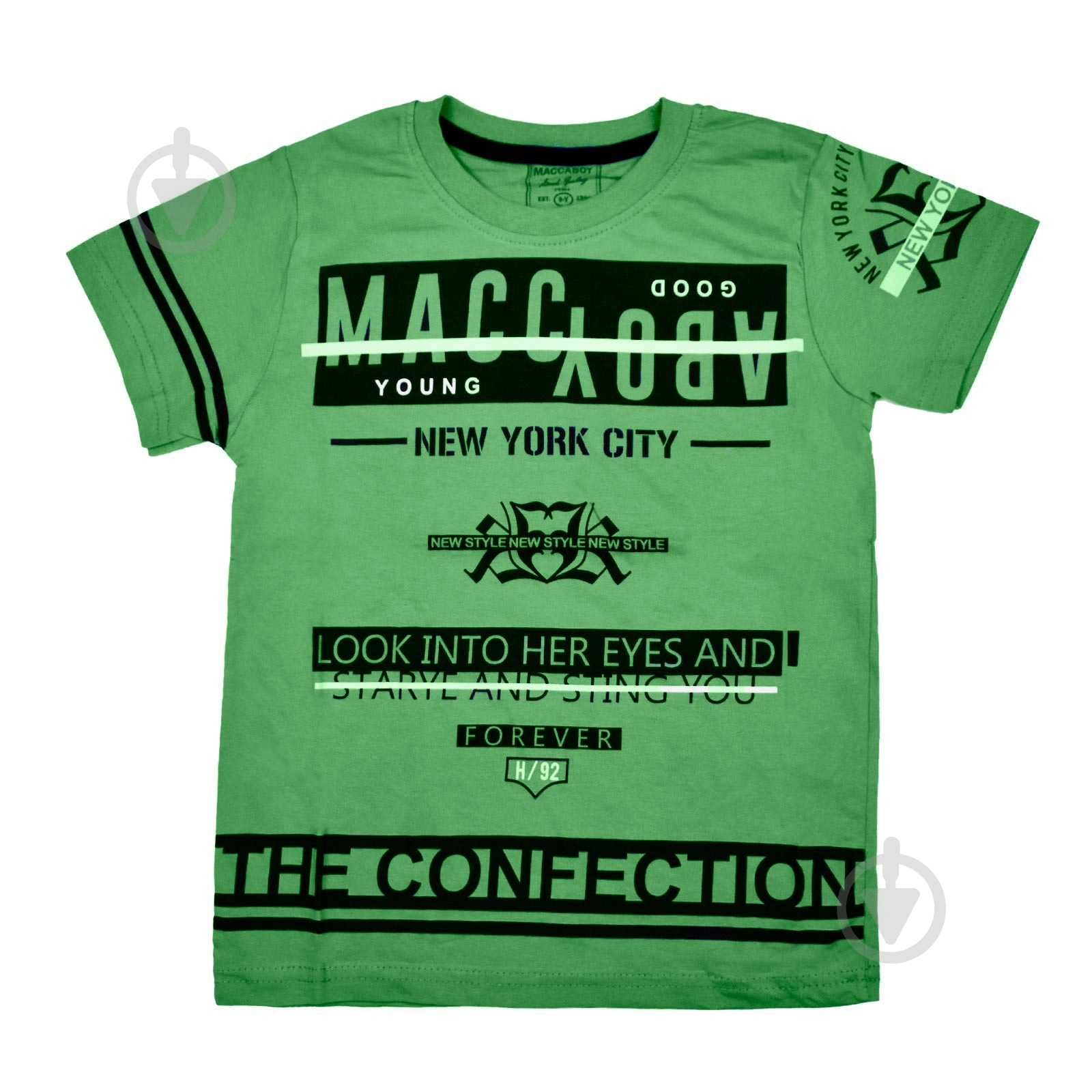 Футболка для девочки Macma р.146 зеленый 9024 - фото 1 Футболка для девочки Macma р.146 зеленый 9024 - фото 1