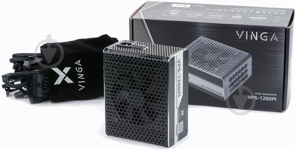 Блок питания Vinga VPS-1200Pl 1200 Вт - фото 4 Блок питания Vinga VPS-1200Pl 1200 Вт - фото 4