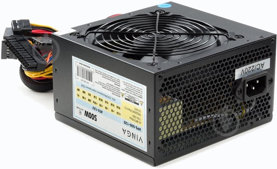 Блок питания Vinga VPS-500-120 500 Вт - фото 2 Блок питания Vinga VPS-500-120 500 Вт - фото 2