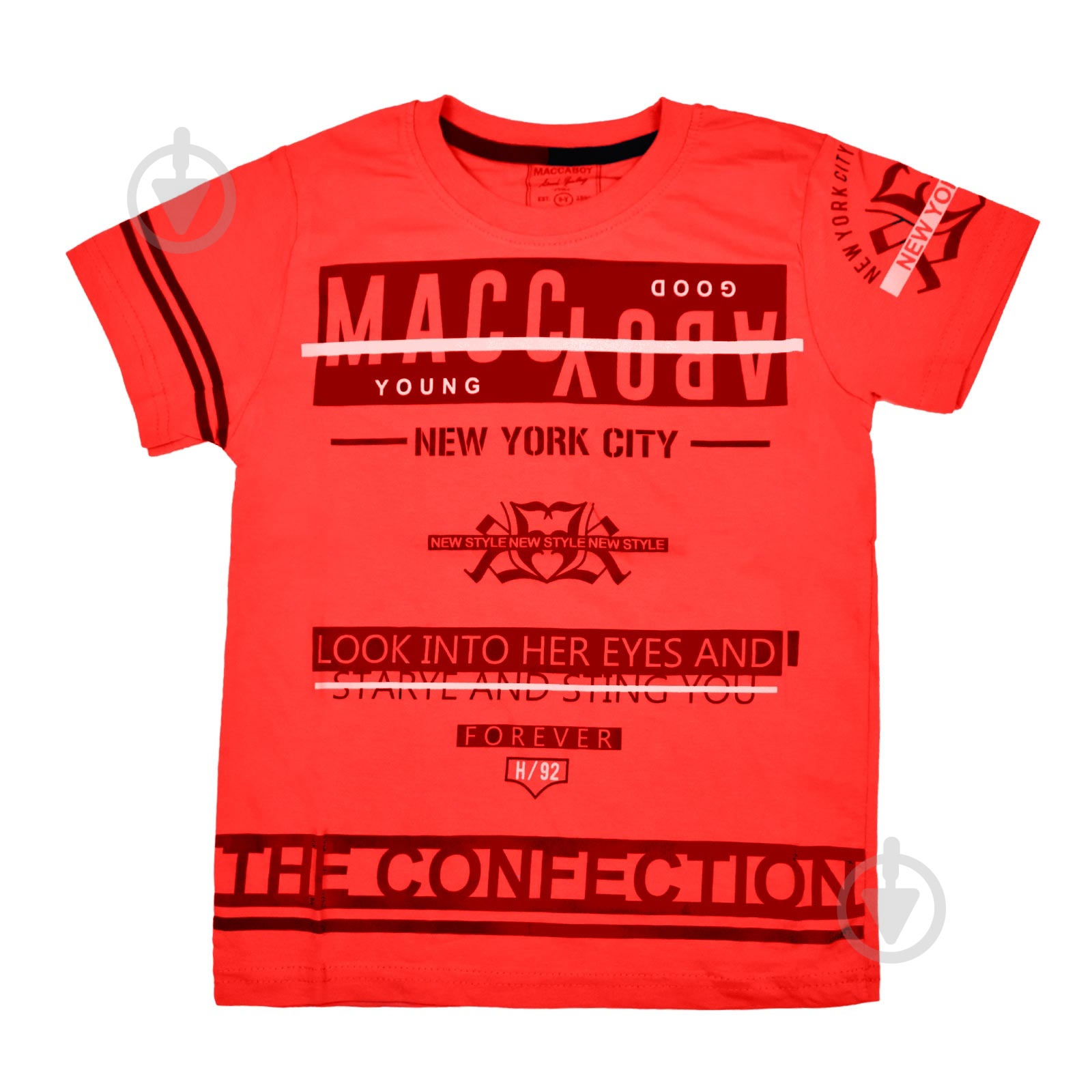 Футболка для девочки Macma р.146 красный 9024 - фото 1