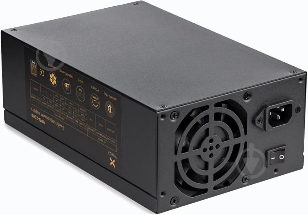 Блок питания Vinga VPS-2000 Mining edition 2000 Вт - фото 2
