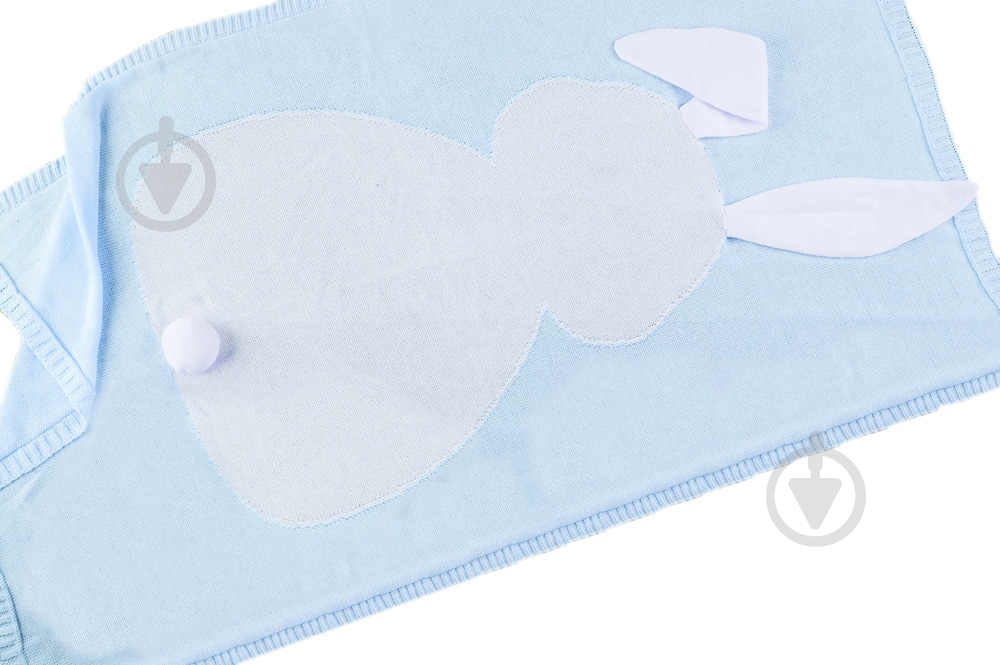 Простынь Фламинго 70х120 см голубой 769 - фото 1