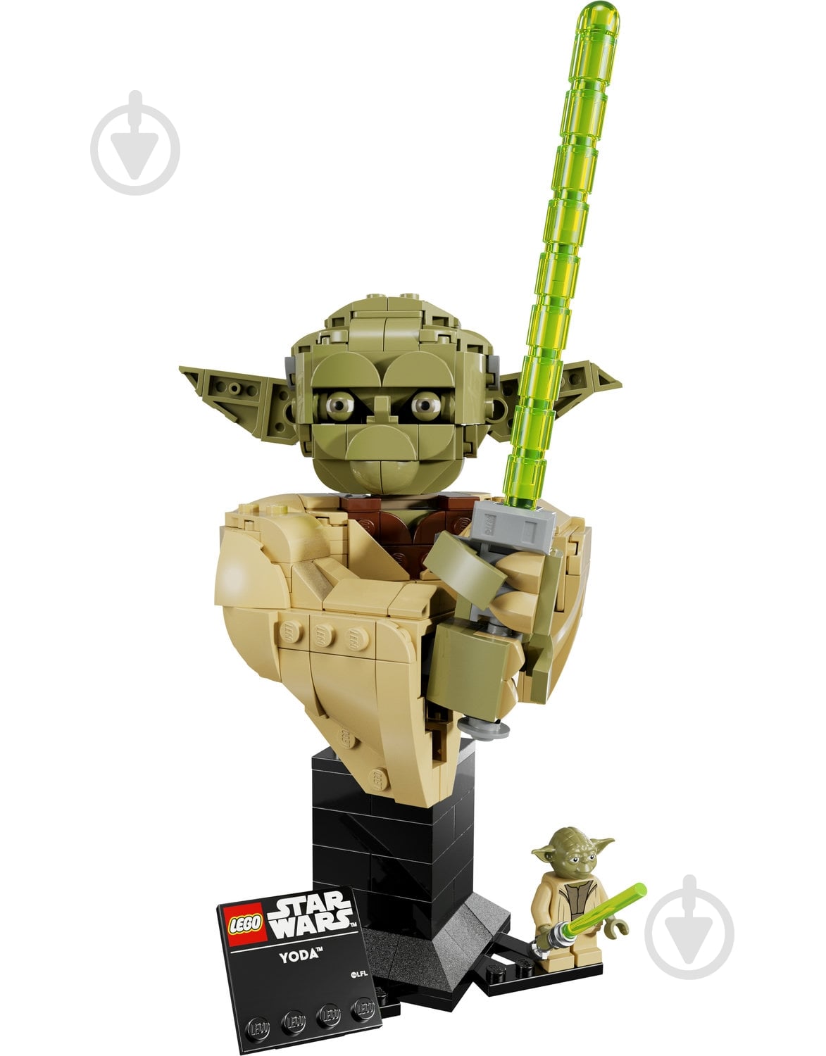 Конструктор LEGO Star Wars Бюст Йоды 75438 - фото 3