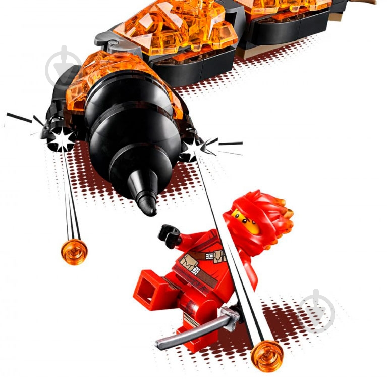 Конструктор LEGO Ninjago Клык Огня 70674 - фото 7