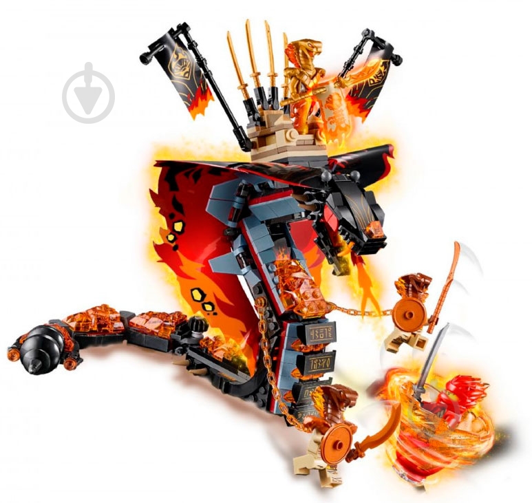 Конструктор LEGO Ninjago Клык Огня 70674 - фото 4
