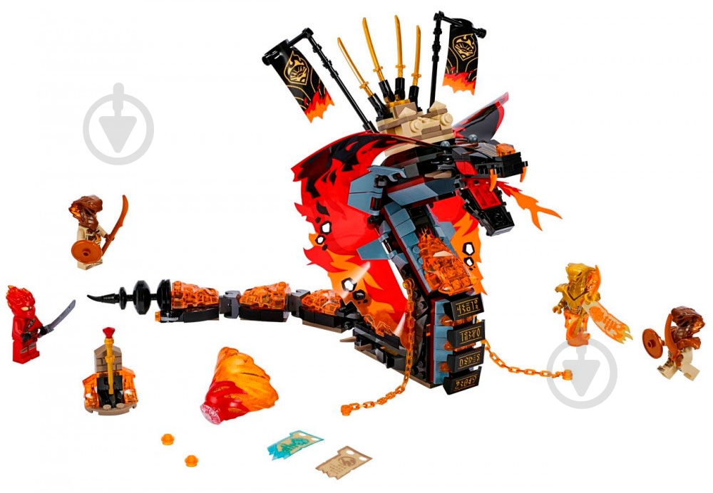 Конструктор LEGO Ninjago Клык Огня 70674 - фото 3