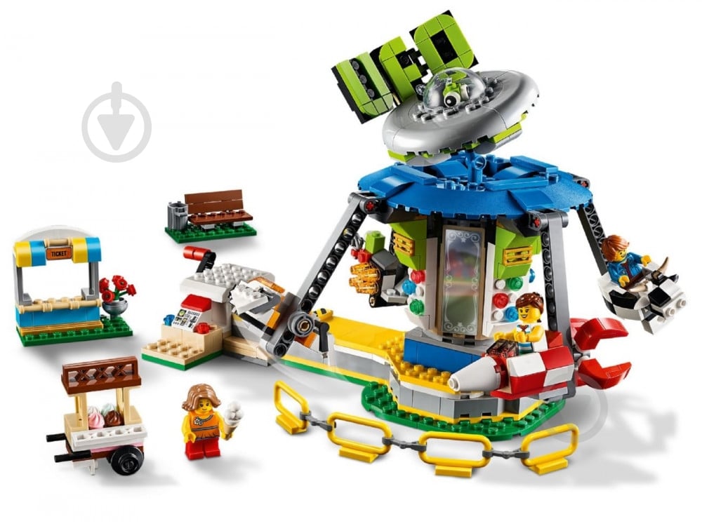 Конструктор LEGO Creator Ярмарочная карусель 31095 - фото 4