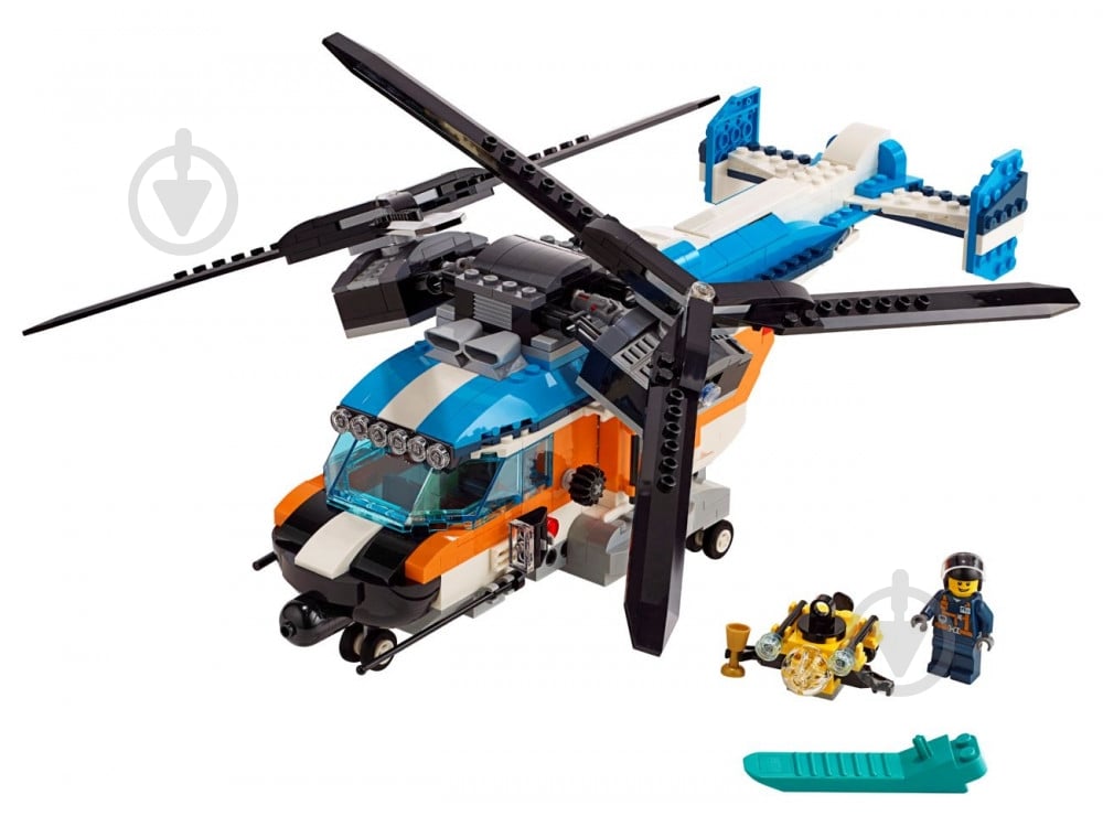 Конструктор LEGO Creator Двухвинтовой вертолет 31096 - фото 6