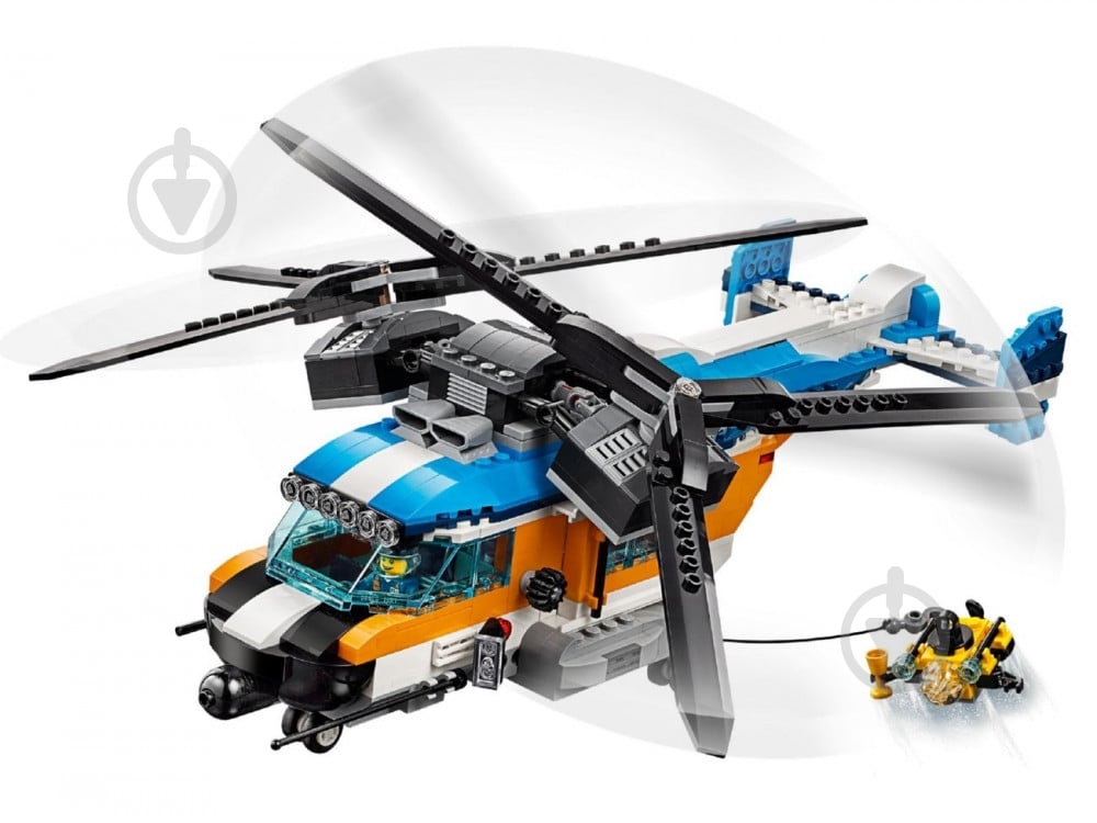 Конструктор LEGO Creator Двухвинтовой вертолет 31096 - фото 5