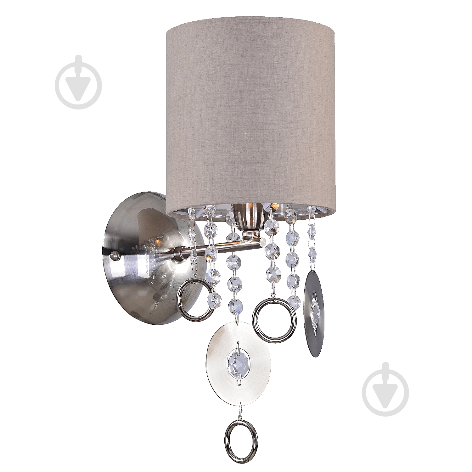 ВИТРИНА! Бра Victoria Lighting 1x40 Вт E14 хром Rafaela/AP1 - фото 1 ВИТРИНА! Бра Victoria Lighting 1x40 Вт E14 хром Rafaela/AP1 - фото 1