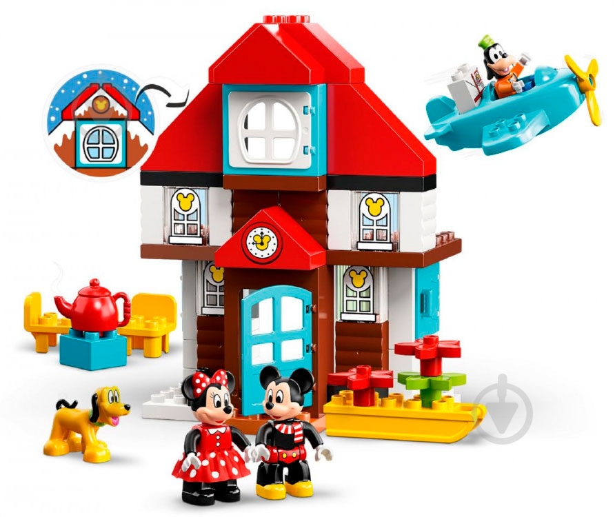Конструктор LEGO DUPLO Дача Микки 10889 - фото 3