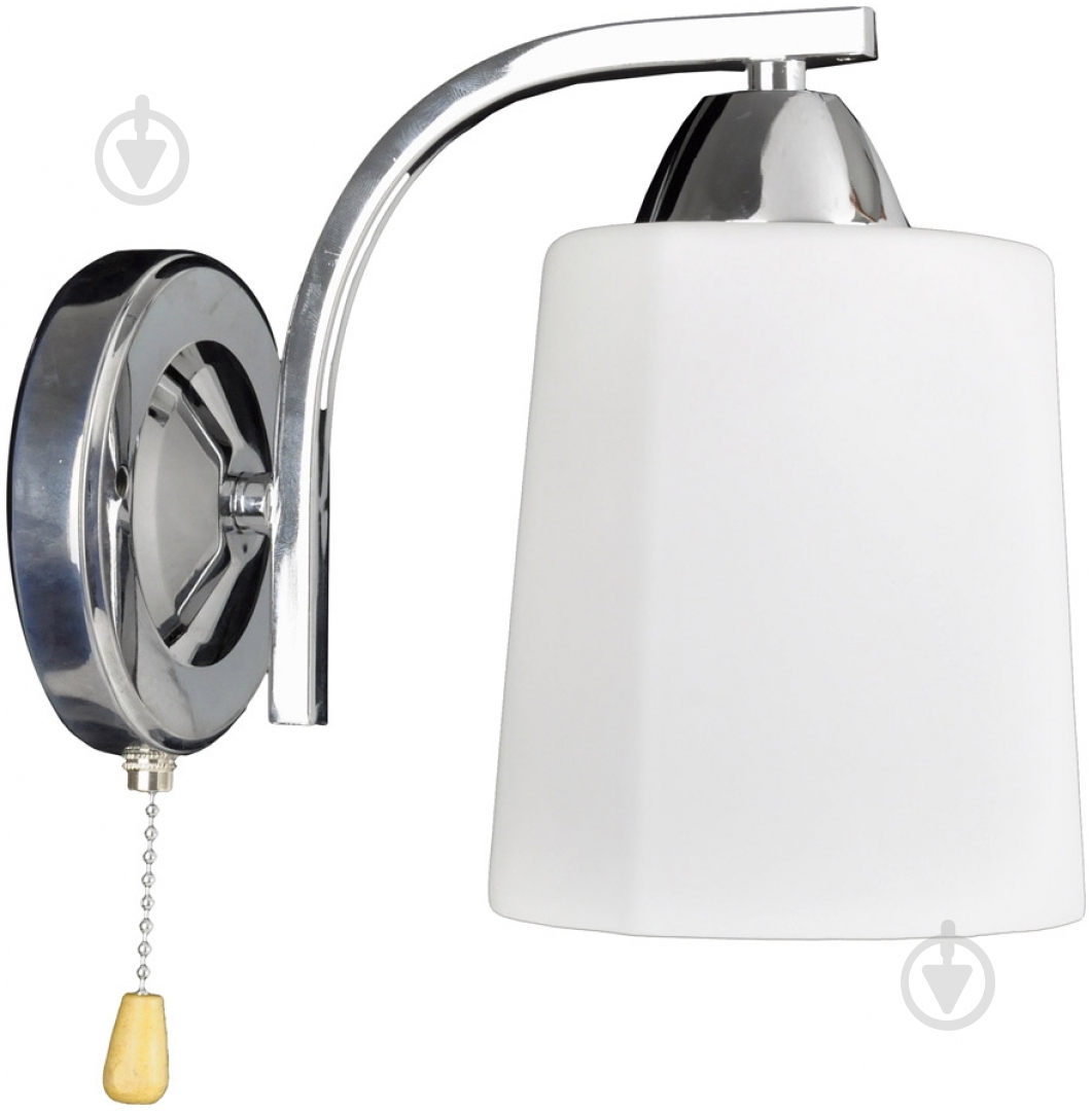 Бра Victoria Lighting 1x60 Вт E27 белый Colin/AP1 - фото 1