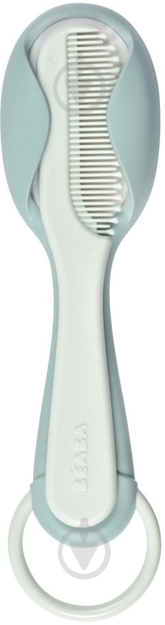Набір Beaba гребінь + щітка зелений (920366) - фото 2 Набір Beaba гребінь + щітка зелений (920366) - фото 2