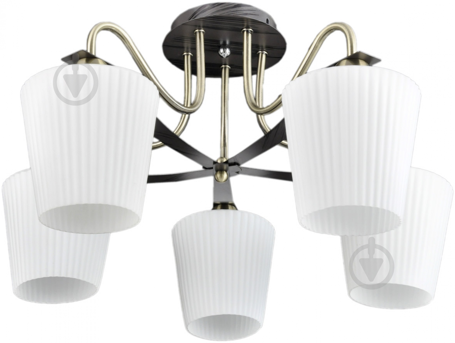 Люстра стельова Victoria Lighting 5xE27 білий Juliana/PL5 - фото 1