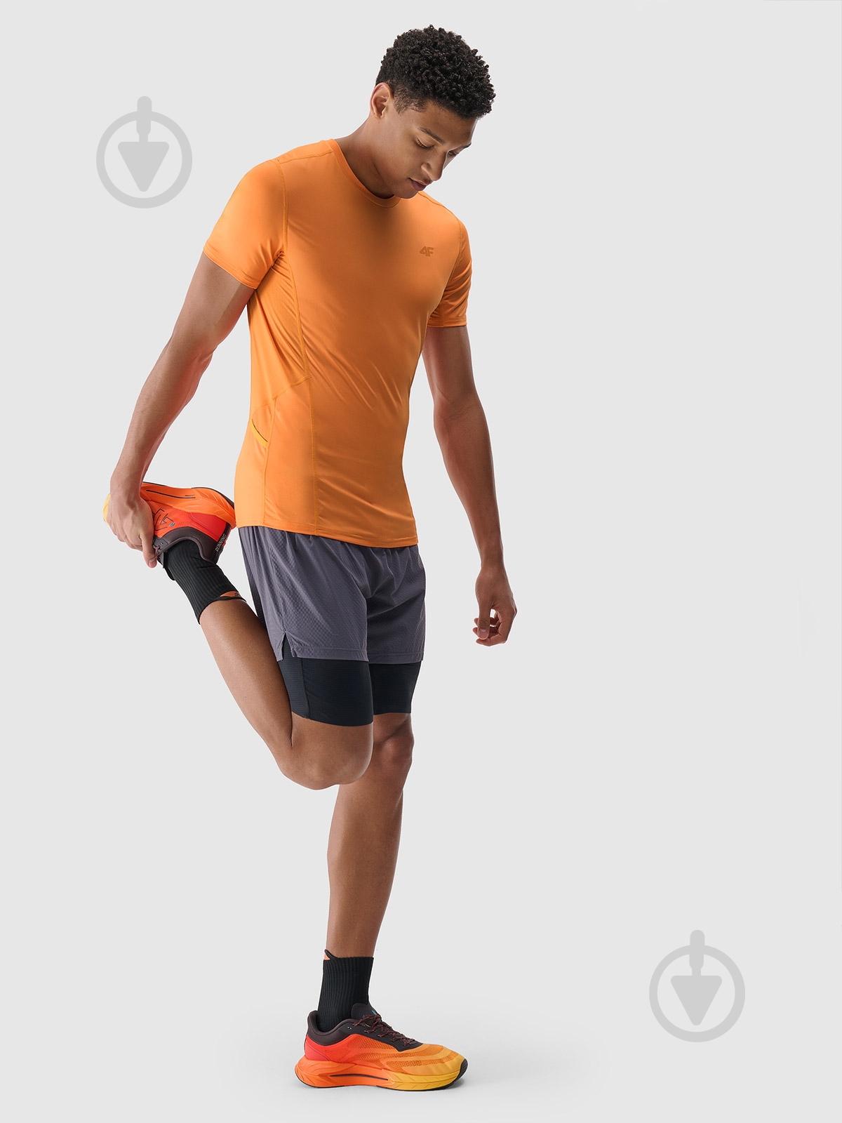 Футболка 4F TSHIRT FNK M1263 4FWSS25TFTSM1263-70S р.XL оранжевый - фото 3 Футболка 4F TSHIRT FNK M1263 4FWSS25TFTSM1263-70S р.XL оранжевый - фото 3