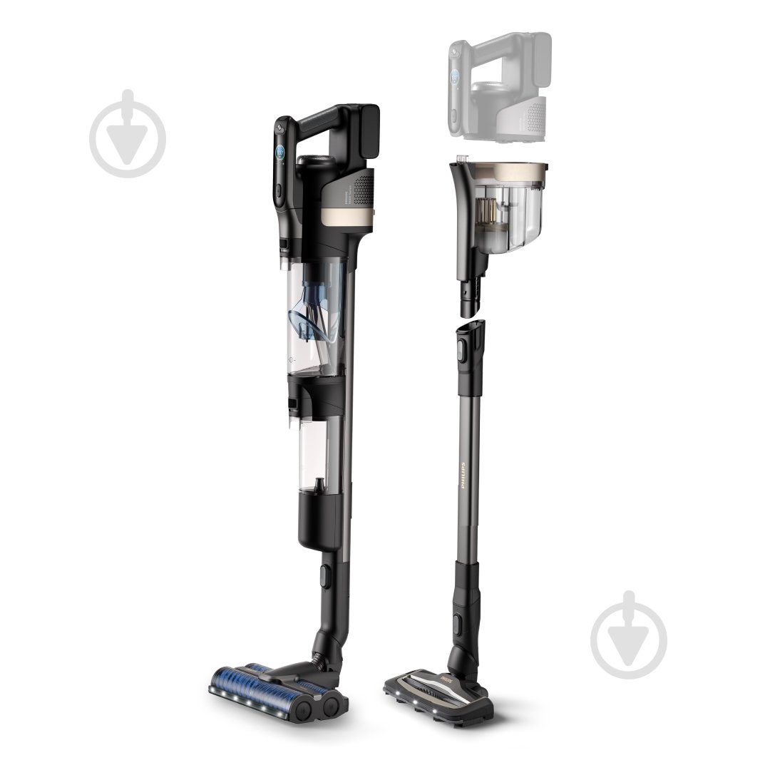 Моющий аккумуляторный пылесос Philips Series 9000 AquaTrio black - фото 3 Моющий аккумуляторный пылесос Philips Series 9000 AquaTrio black - фото 3