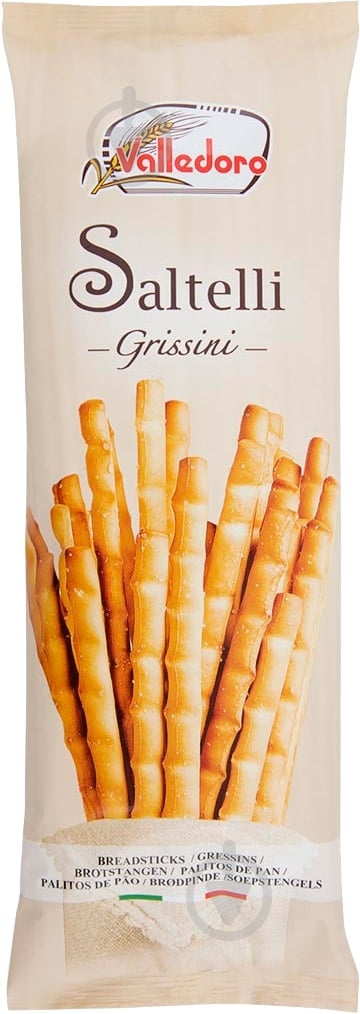 Гриссини VALLEDORO Saltelli 100 г - фото 1 Гриссини VALLEDORO Saltelli 100 г - фото 1