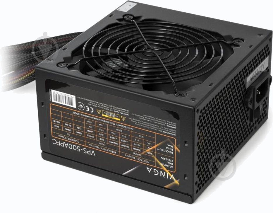 Блок питания Vinga VPS-500APFC 500 Вт - фото 2