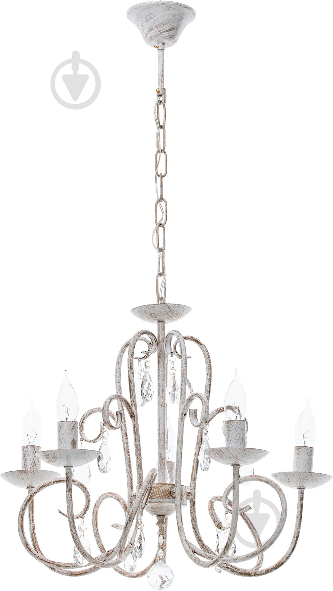 Люстра подвесная Victoria Lighting 5xE14 белый Mailin/SP5 white - фото 1 Люстра подвесная Victoria Lighting 5xE14 белый Mailin/SP5 white - фото 1