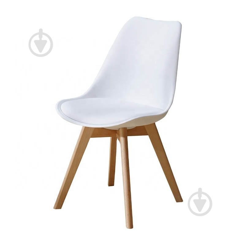 Стул ТЭЙДЭ белый / натуральный - фото 4