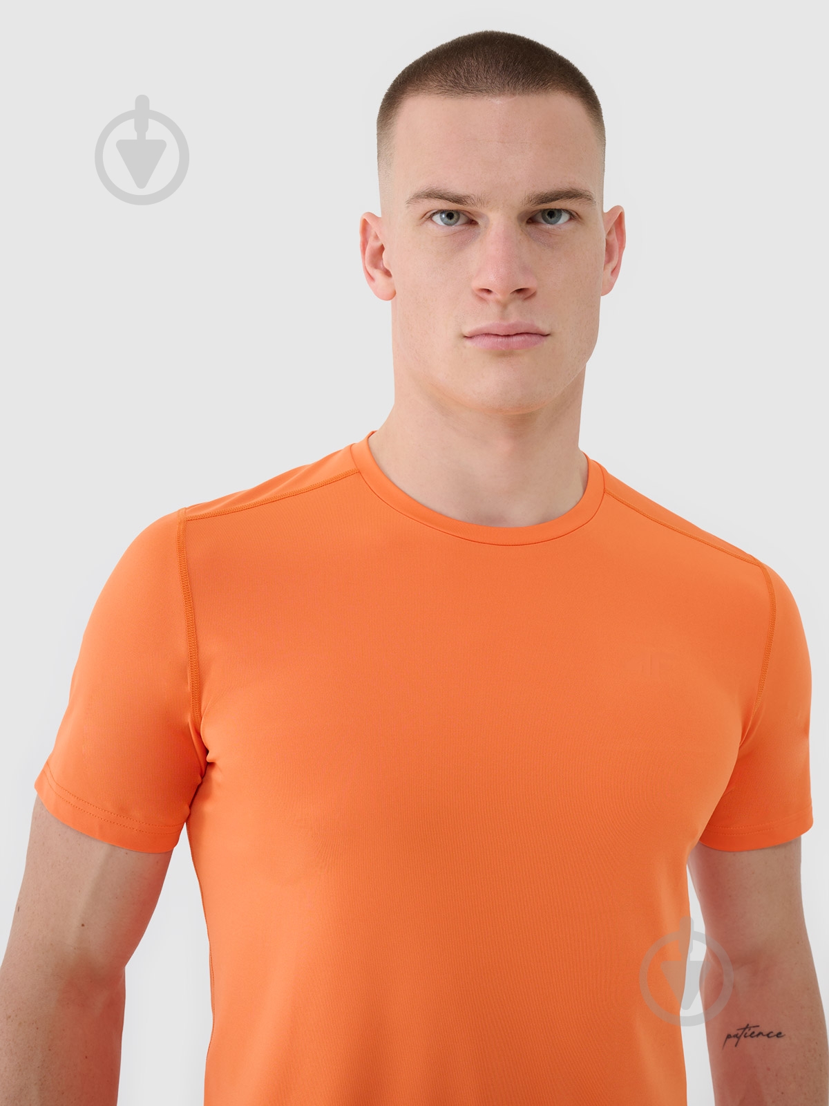 Футболка 4F TSHIRT FNK M1343 4FWSS25TFTSM1343-70S р.XL помаранчевий - фото 2 Футболка 4F TSHIRT FNK M1343 4FWSS25TFTSM1343-70S р.XL помаранчевий - фото 2