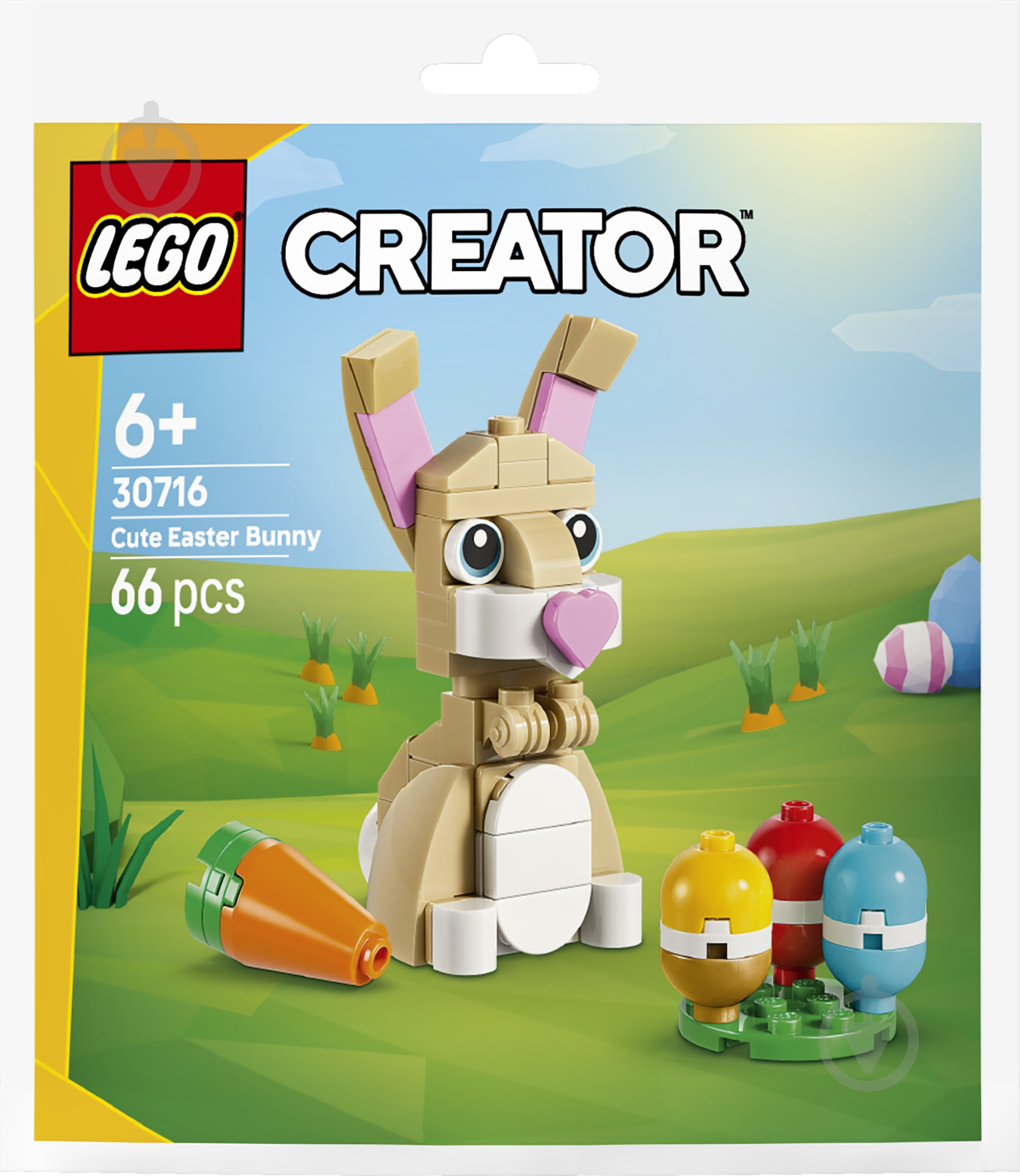 ᐉ Конструктор LEGO Creator Очаровательный пасхальный кролик 30716