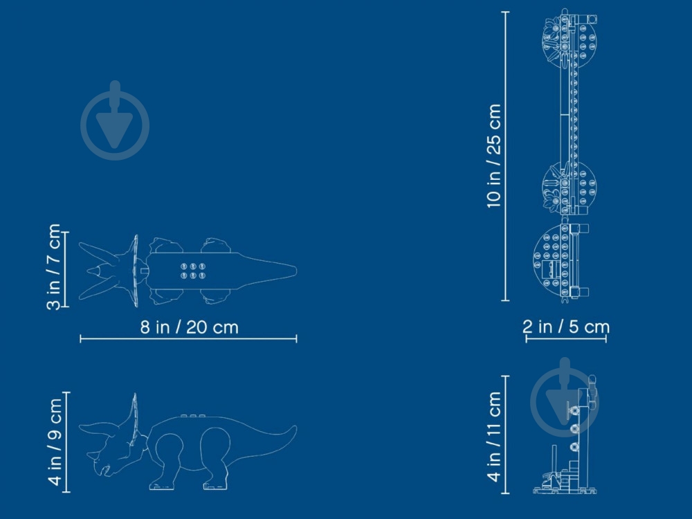 Конструктор LEGO Jurassic World Ярость трицератопса 75937 - фото 8