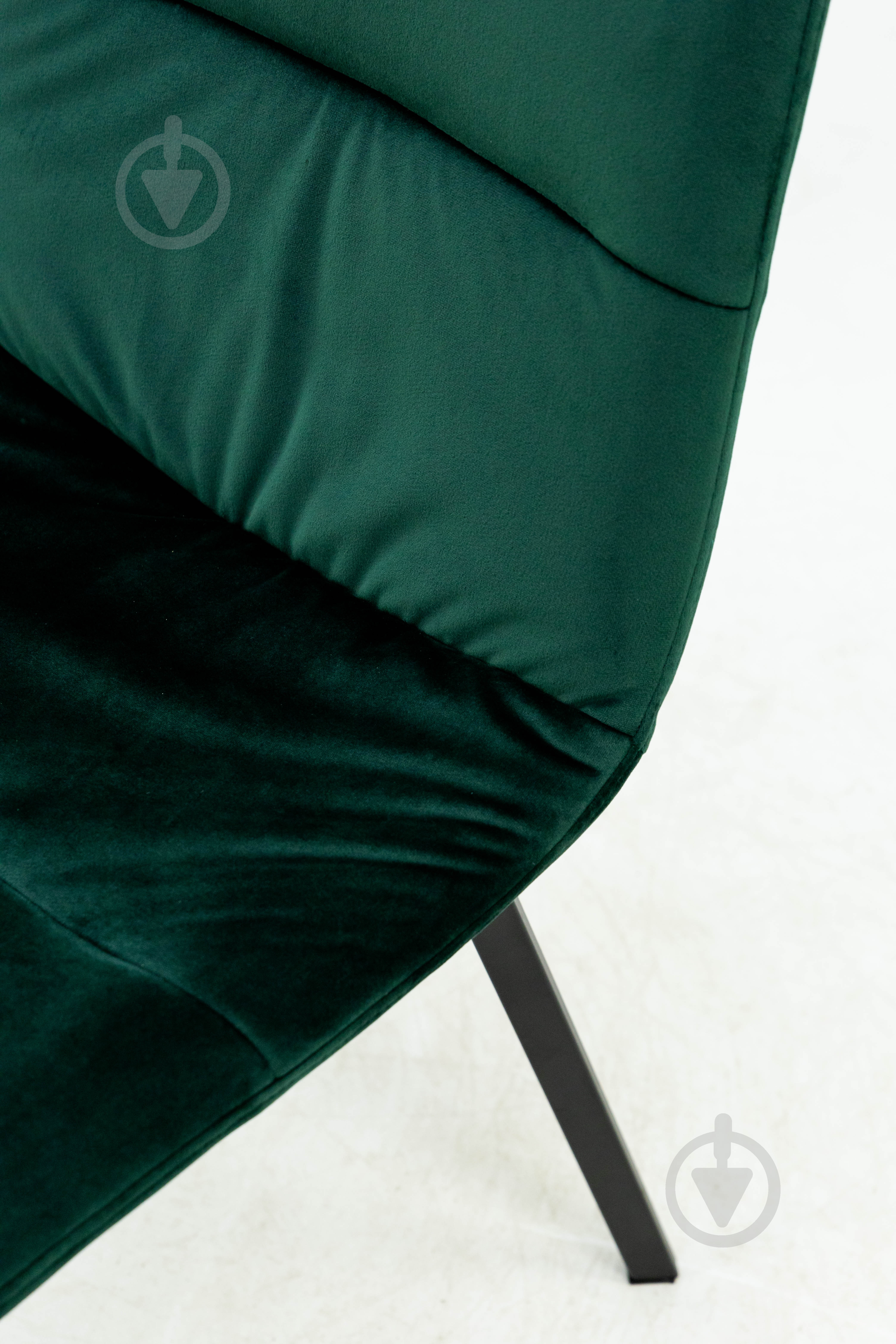 Стул Авери зеленый / черный - фото 4