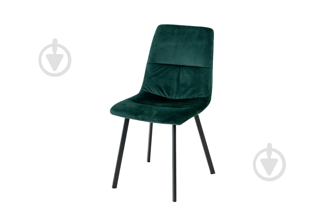 Стул Авери зеленый / черный - фото 1